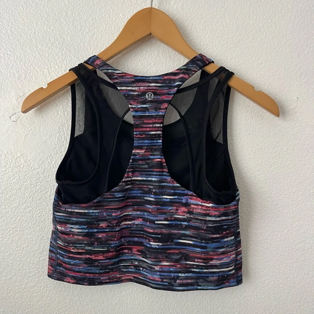 Lululemon Tank Top Womens 6 Break Free Nulux Lightweight Gym Workout Running
